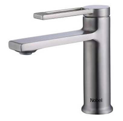 NOBEL N-6661-GM Basin Mixer Tap - Gun Metal Finished